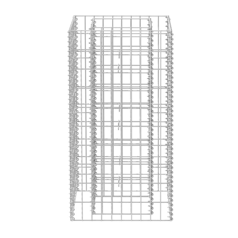 acél gabion magaságyás 50 x 50 x 100 cm