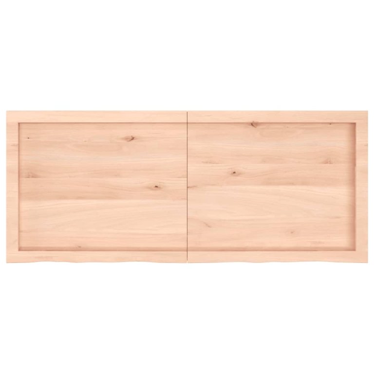 kezeletlen tömör tölgyfa asztallap 120x50x(2-4) cm