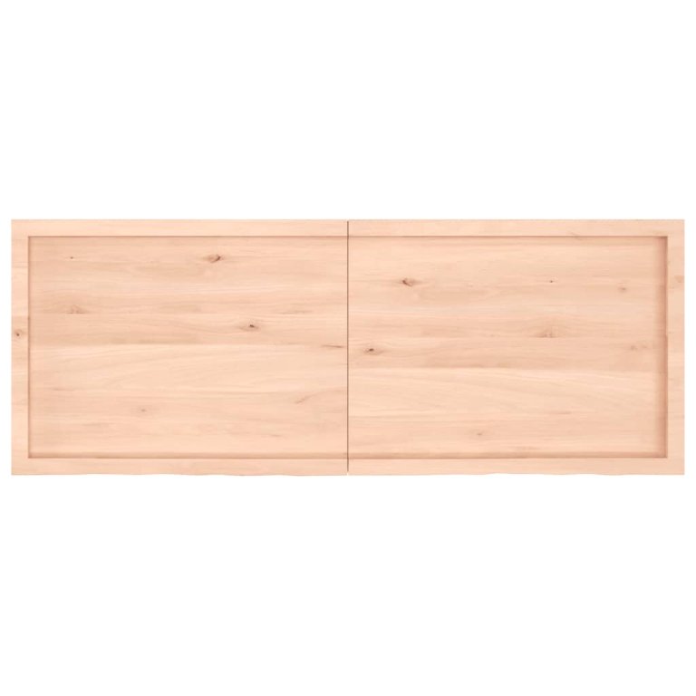 kezeletlen tömör tölgyfa asztallap 160x60x(2-6) cm