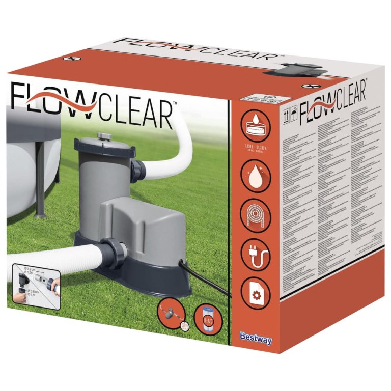 Bestway Flowclear medencesz?r?-szivattyú 5678 liter/óra