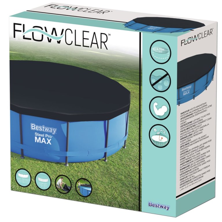 Bestway Flowclear medencetakaró 457 cm