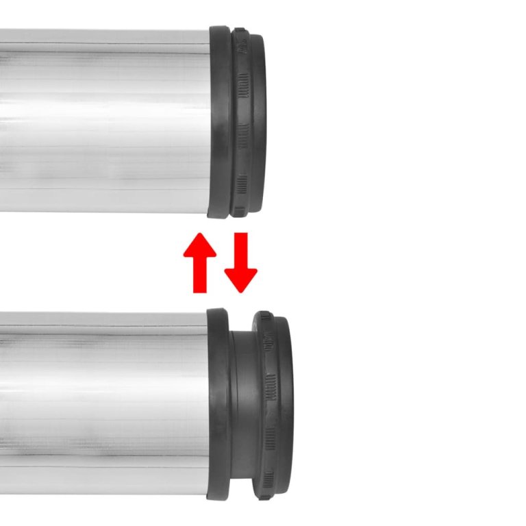 4 db állítható magasságú csiszolt nikkel asztalláb 870 mm