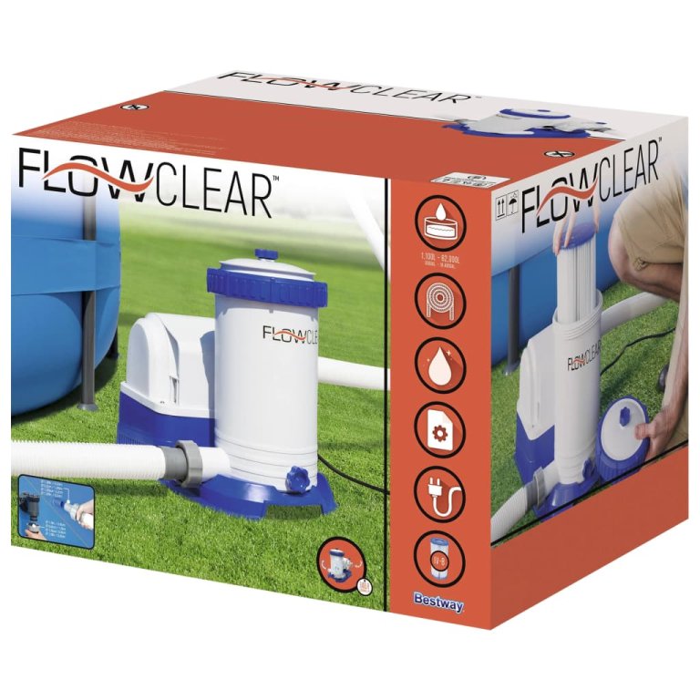 Bestway Flowclear medenceszűrő-szivattyú 9463 liter/óra