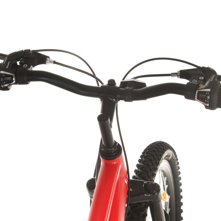 21 sebességes piros mountain bike 29 hüvelykes kerékkel 53 cm