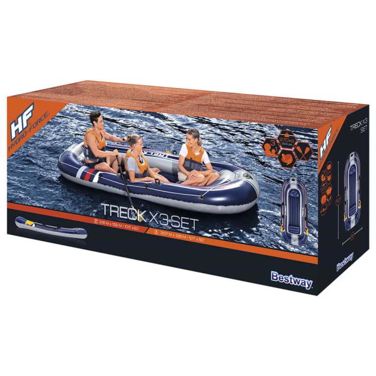 Bestway Hydro-Force Treck X3 felfújható csónak 307 x 126 cm