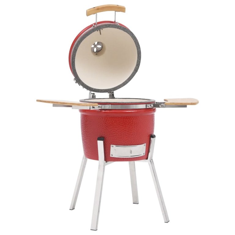 Kamado kerámia füstölővel kombinált grillező 81 cm