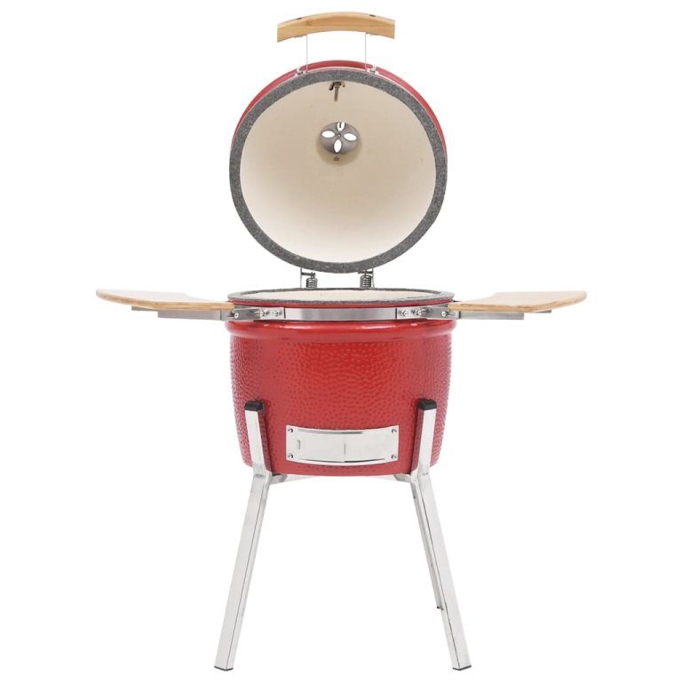 Kamado kerámia füstölővel kombinált grillező 81 cm