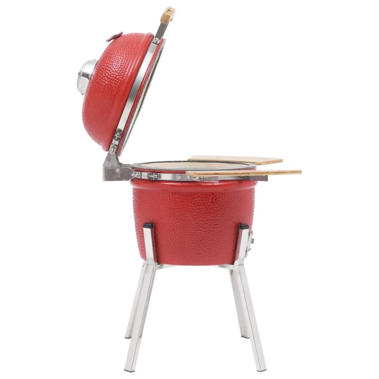 Kamado kerámia füstölővel kombinált grillező 81 cm