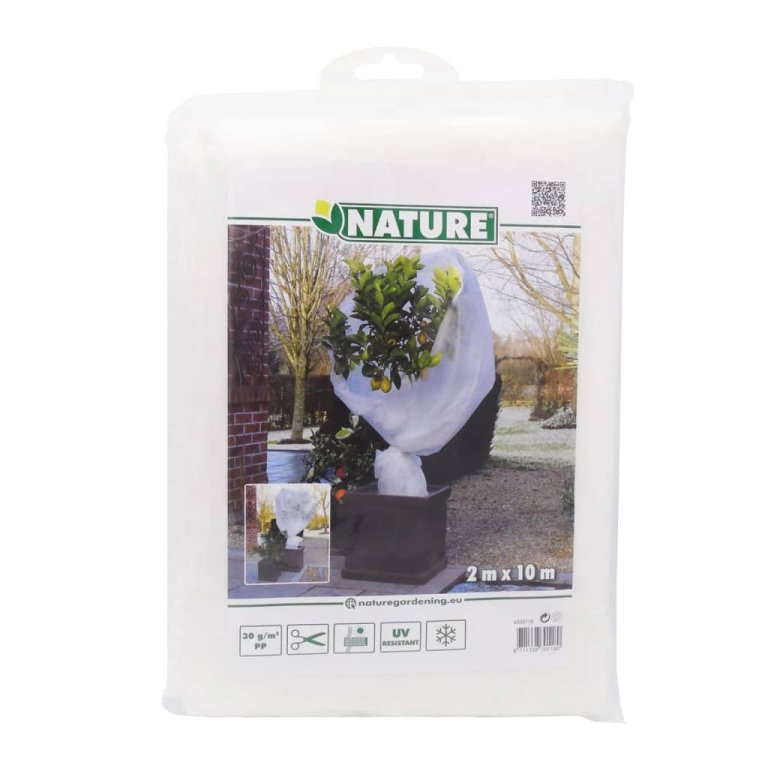 Nature fehér téli gyapjútakaró 30 g/m² 2 x 10 m